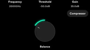 Capture d'écran de Poweramp Equalizer 8