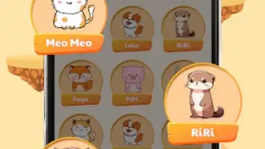 Capture d'écran de Pet On Screen - Shimeji Kawaii 4