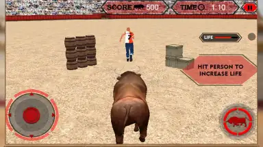 Capture d'écran de Angry Bull Attack Arena Sim 3D 14