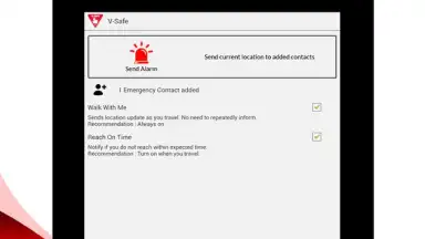 Capture d'écran de V-Safe 7