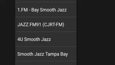 Capture d'écran de Top Jazz Radios Free 1