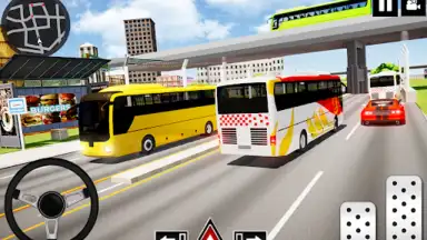 Capture d'écran de Coach Bus Driving - Bus Games 8