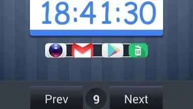Capture d'écran de Digital Clock Widget 5