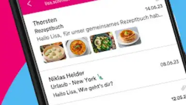 Capture d'écran de Telekom Mail 7