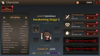 Capture d'écran de Demigod Idle 8