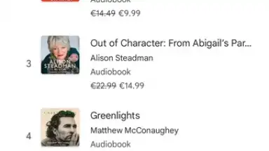 Capture d'écran de Google Play Books 6