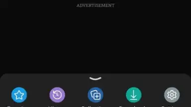 Capture d'écran de Microsoft Edge Dev 8
