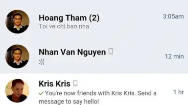 Capture d'écran de Lite Messenger FB 11