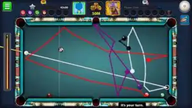 Capture d'écran de Aim Tool For 8 Ball 2