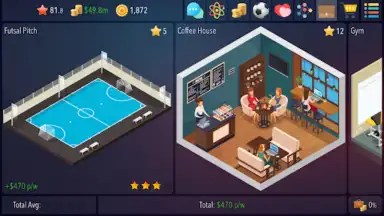 Capture d'écran de Football Superstar 2 3