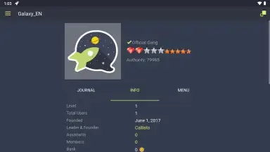 Capture d'écran de Galaxy - Chat & Play 3