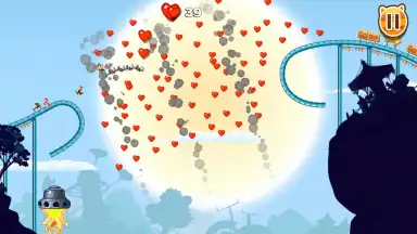 Capture d'écran de Nutty Fluffies Rollercoaster 5