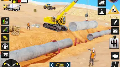 Capture d'écran de City Road Construction Game 3D 3