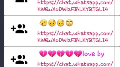 Capture d'écran de whatsapp group Links 1