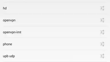 Capture d'écran de OpenVPN 14