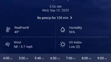 Capture d'écran de Local Weather: Weather Forecast 7