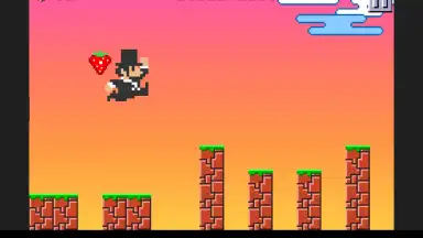 Capture d'écran de Super Mega Runners 8 Bit Mario 4