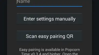 Capture d'écran de Popcorn Time Remote 3