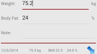 Capture d'écran de Calories! 2