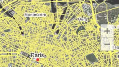 Capture d'écran de Wikimapia 2