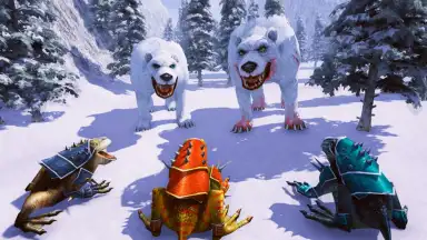 Capture d'écran de Giant Frog Simulator 3