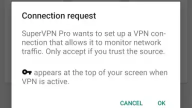 Capture d'écran de SuperVPN Pro 14