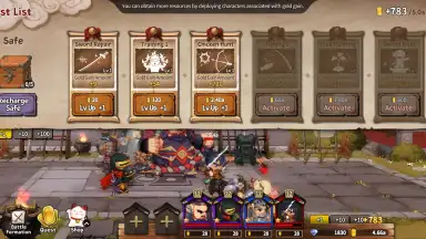 Capture d'écran de Tiny Samurai Showdown 5