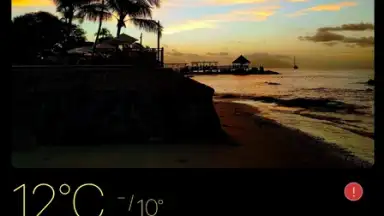 Capture d'écran de Today Weather 1