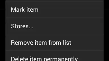 Capture d'écran de OI Shopping list 5