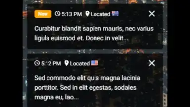 Capture d'écran de Shuffle Message 1