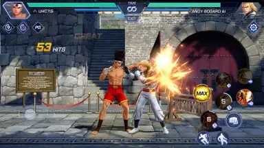 Capture d'écran de The King of Fighters ARENA 10