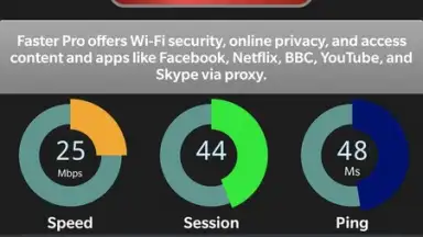 Capture d'écran de VPN-Faster Pro 4
