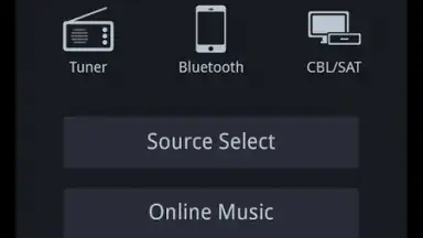 Capture d'écran de Denon 500 Series Remote 7