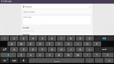 Capture d'écran de ASUS Keyboard 7