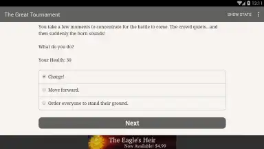 Capture d'écran de The Great Tournament 2