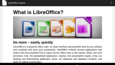 Capture d'écran de Collabora Office 6