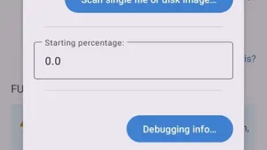 Capture d'écran de DiskDigger 4