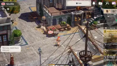 Capture d'écran de Uncharted Waters Origin 3