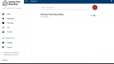Capture d'écran de aTimeRecording - Online Time Tracking 1