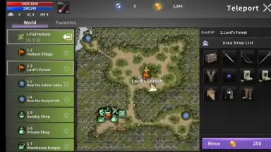 Capture d'écran de Dragon Raja Origin on ZEMIT 4
