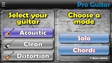 Capture d'écran de Pro Guitar 5