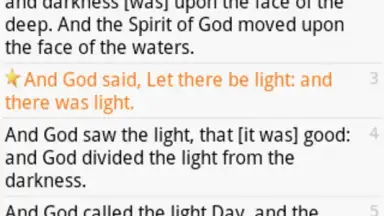 Capture d'écran de Holy Bible (KJV) 5