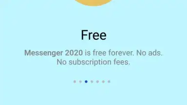 Capture d'écran de Messenger 2020 1