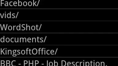 Capture d'écran de Basic docx Reader 2
