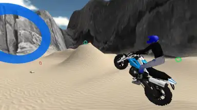 Capture d'écran de Motocross Bike Offroad Driving 4