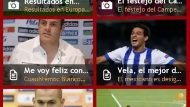 Capture d'écran de Televisa Deportes 9