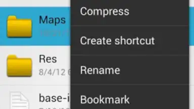 Capture d'écran de OI File Manager 2