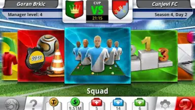 Capture d'écran de Top Eleven 2