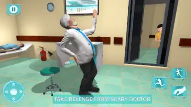 Capture d'écran de Scary Doctor 3D Pranks Fun 2