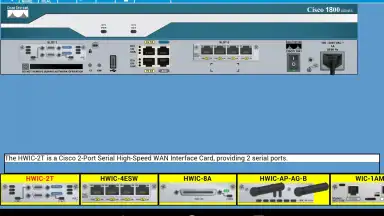 Capture d'écran de Cisco Packet Tracer Mobile 3